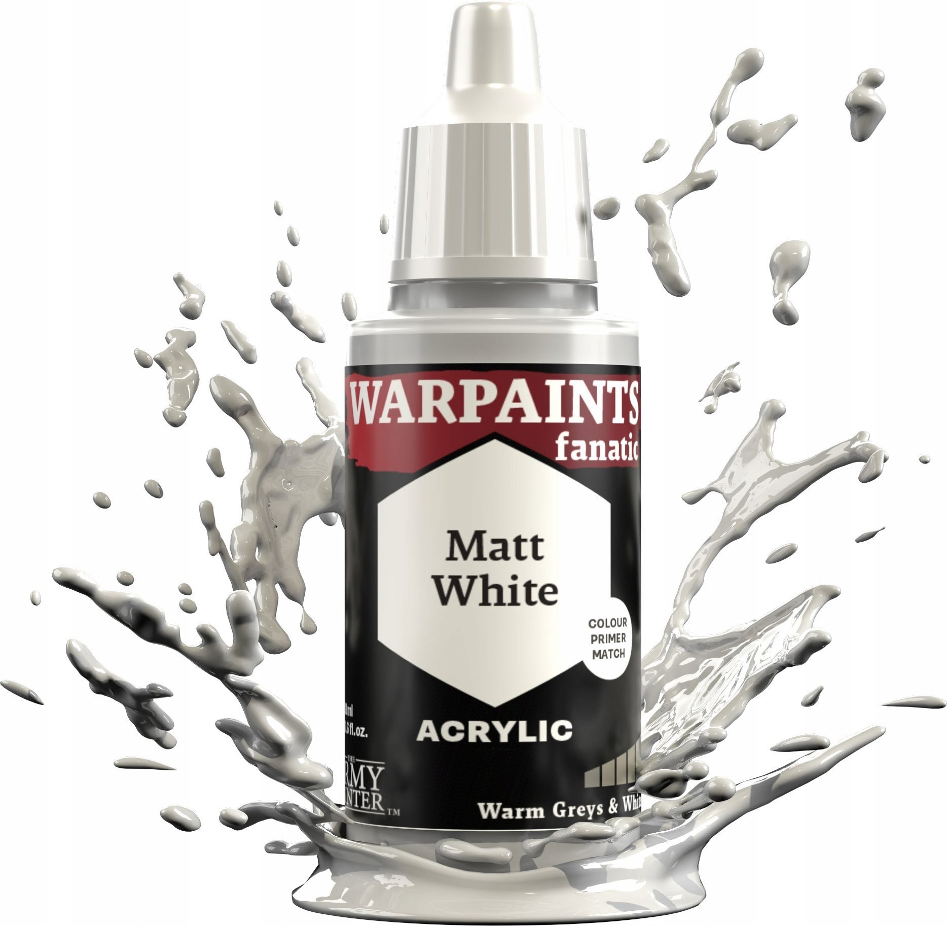 Army Painter The : Warpaints - Fanatic - Matt White