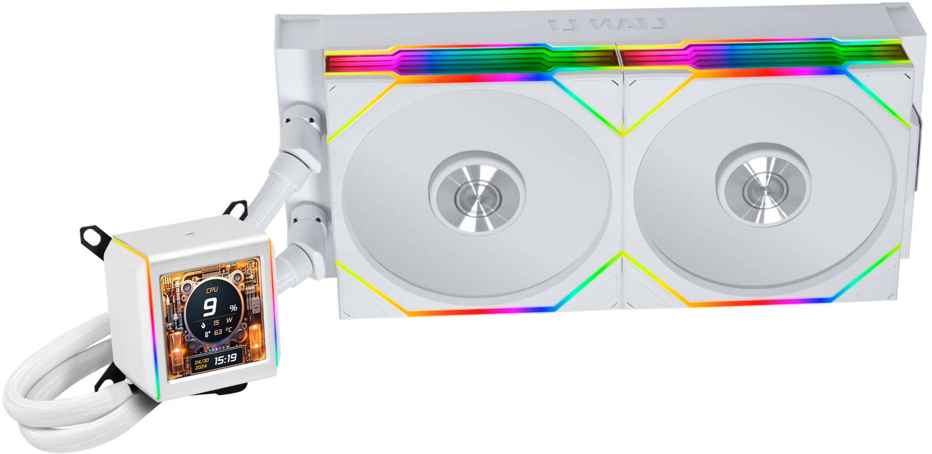 Chłodzenie wodne Lian Li Galahad II LCD 280 TL Wireless (GA2ALCD28TLW)