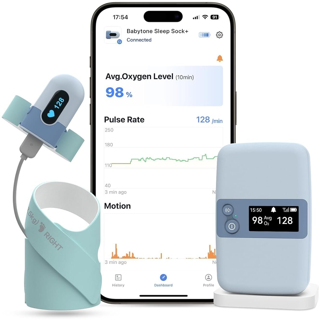 Pulsoksymetr Wellue Baby o2 S2