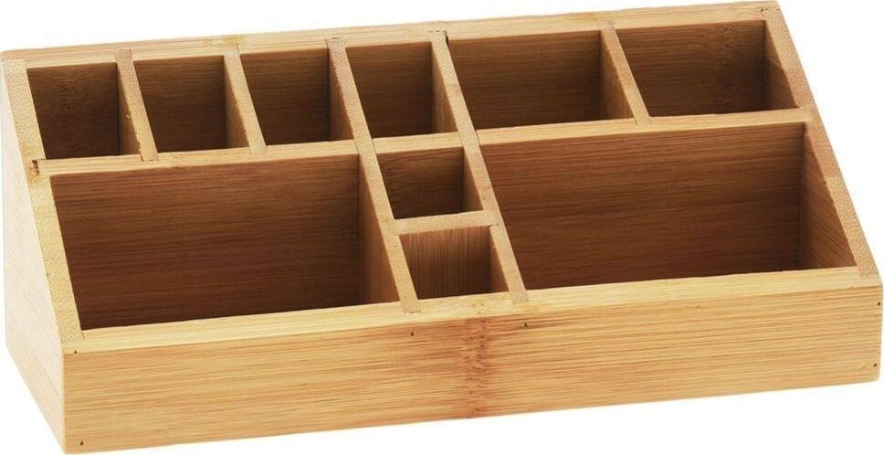 Eleganza Organizer na kosmetyki bambusowy, 23 x 9 x 8,5 cm