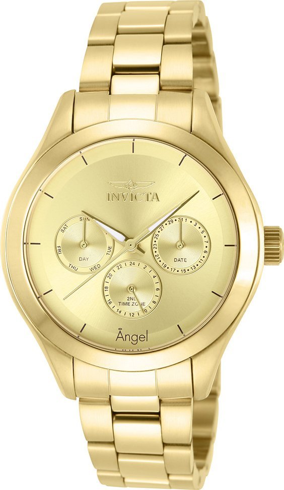 Zegarek Invicta Zegarek damski Invicta 12466 złoty
