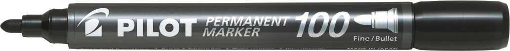 Pilot Pilot Permanent Marker SCA 100 Czarny (SCA 100R)