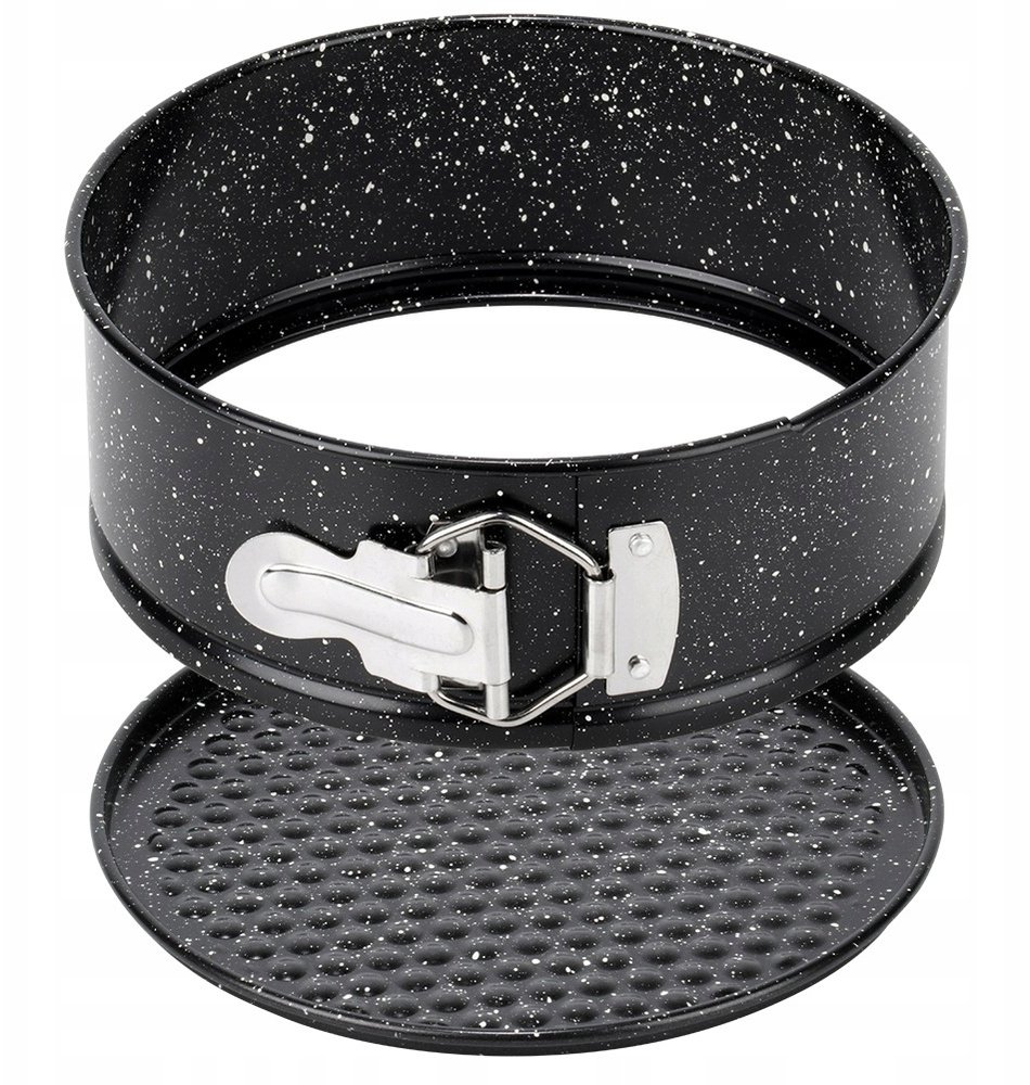 Vilde Tortownica Rozpinana 18 cm stal węglowa granitowa nieprzywierająca (Ori_279065)