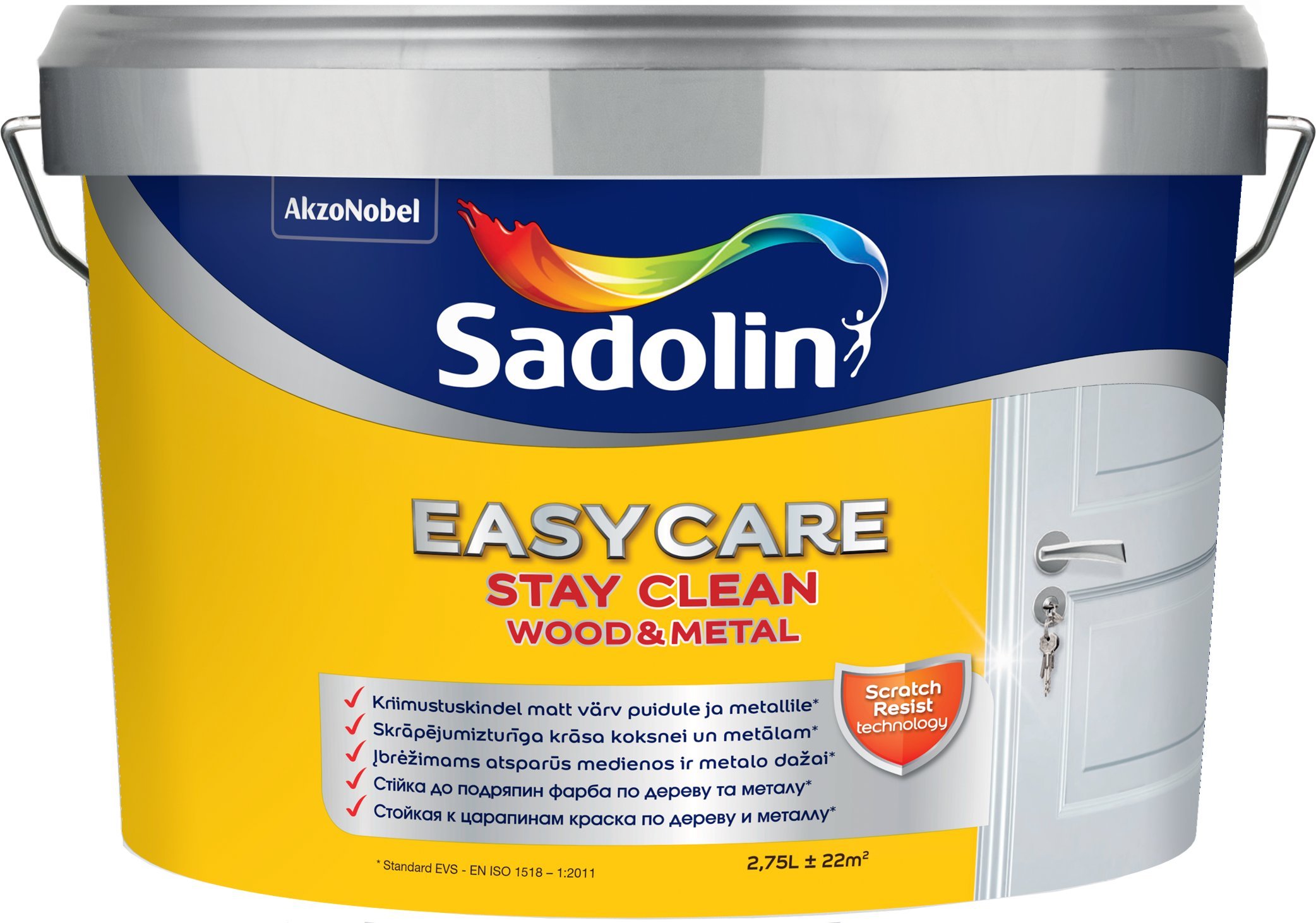 Sadolin PAINT EASYCARE WOOD AND METAL BC 2.56L