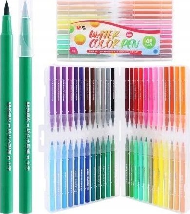 MG Pisak artystyczny p?dzelkowy 48 kolor?w M&G