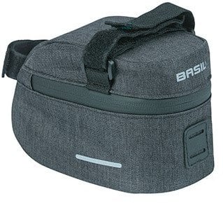 Basil Torebka podsiodłowa BASIL DISCOVERY 365D FRAME BAG M 1L, mocowanie na paski black melee