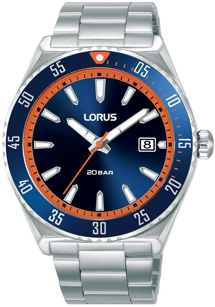 Zegarek Lorus Zegarek męski Lorus RS953DX9 srebrny