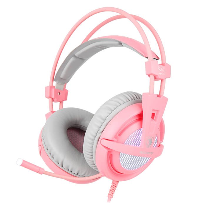 Słuchawki Sades A6 Różowe (SA-A6/AE)