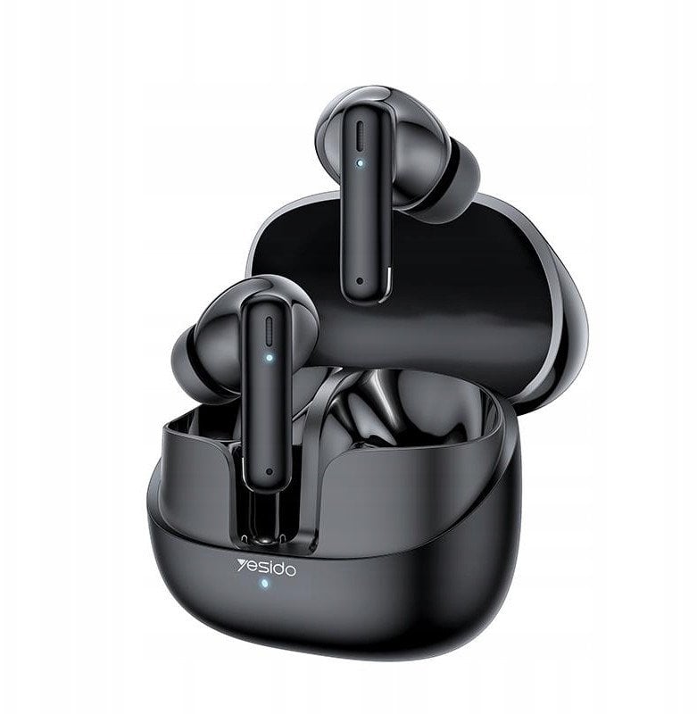 Słuchawki Yesido yesido Słuchawki TWS26 BT 5.3 250mAh, Czarny / CZARNY