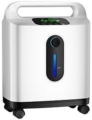 ALLNIS Koncentrator tlenu wysokiej czystości domowy i w podróży1-8 l/min