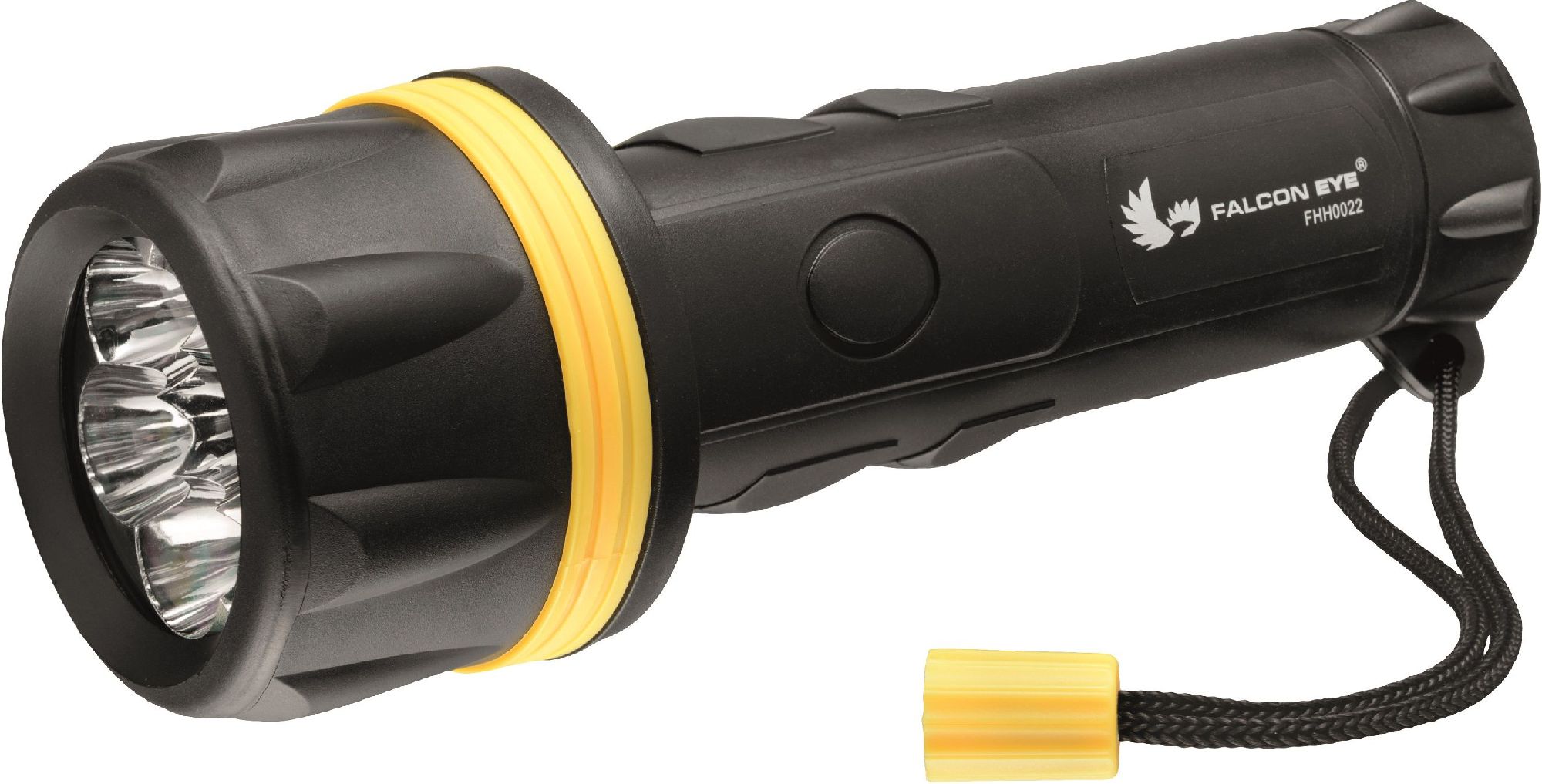 Latarka Falcon Eye Gumowa, bateryjna, ręczna 7 LED (FHH0022)