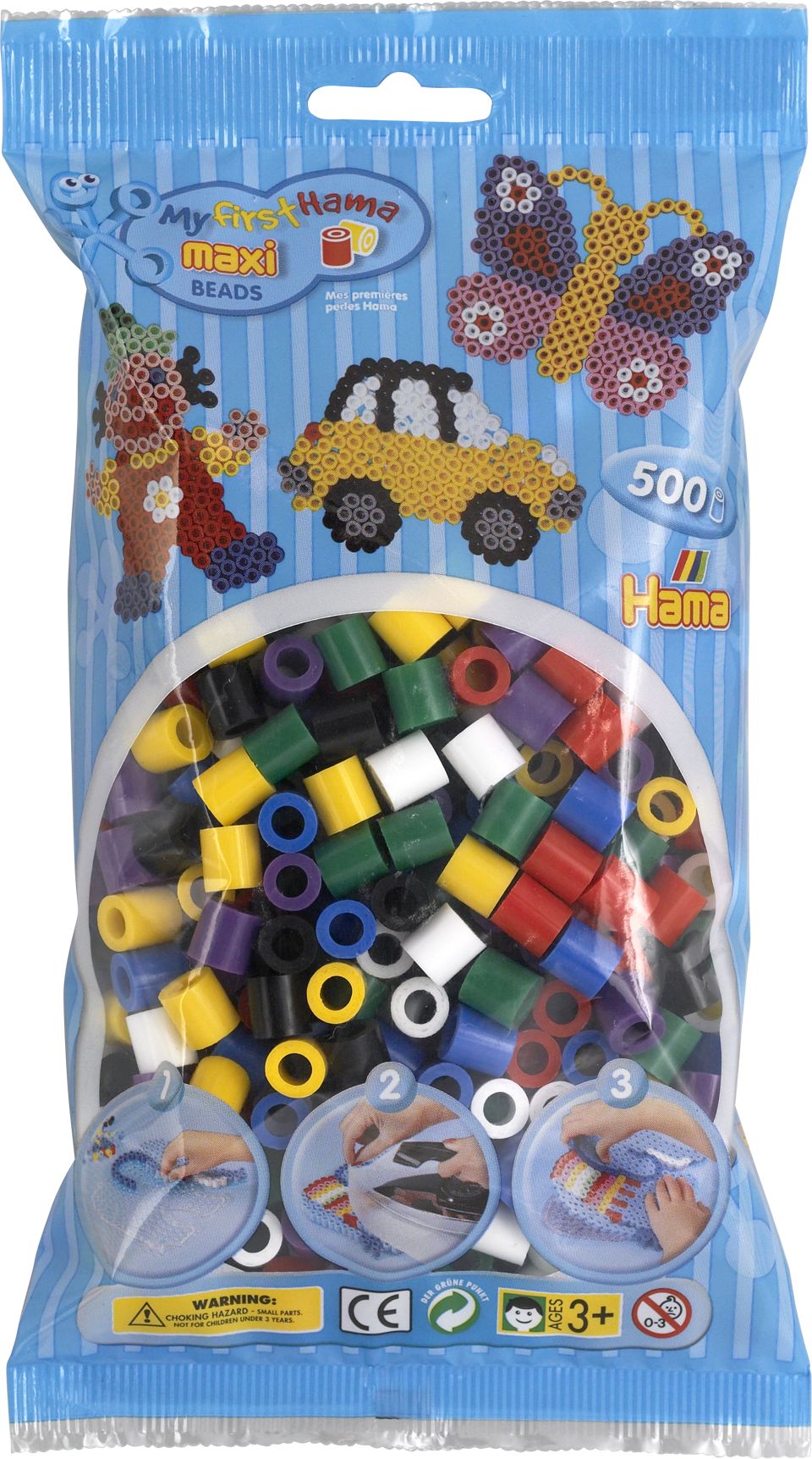 Hama Koraliki Maxi w torbie (8470)