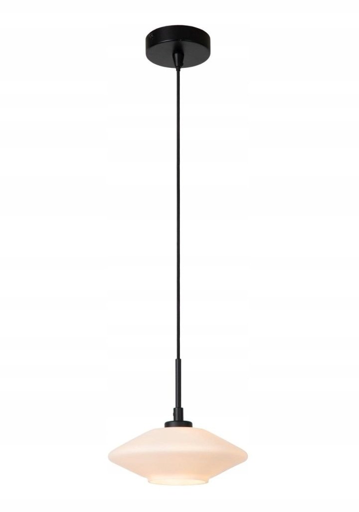 Lucide Trevor 25414/20/61 lampa wisząca zwis 1x40W G9 biała/czarna