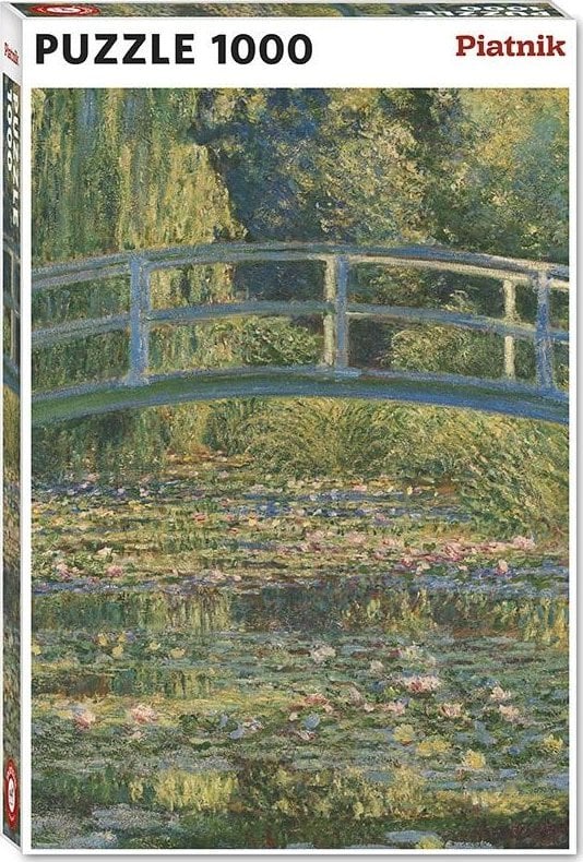 Piatnik Puzzle 1000 - Monet, Most nad stawem PIATNIK