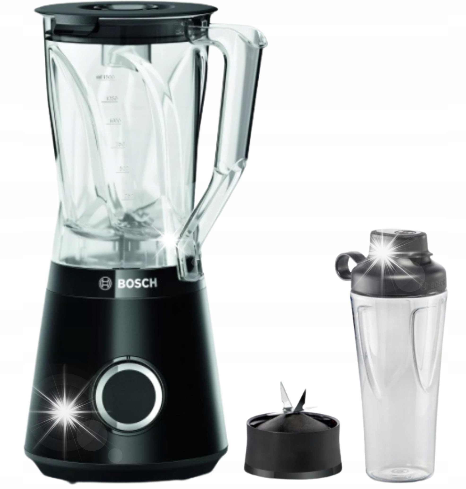 Blender kielichowy Bosch Blender kielichowy Bosch MMB6141B + Butelka ToGo Bosch MMZBTK1B 800ml