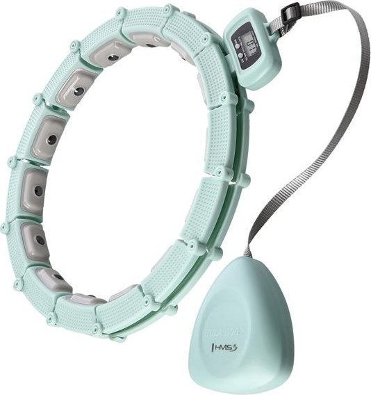 HMS HHM14 HULA HOP GREEN Z MAGNESAMI I OBCIĄŻNIKIEM + LICZNIK