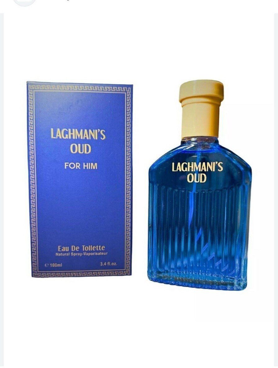 Fine Perfumery, Laghmani Oud Blue, Eau De Toilette, For Men, 100 ml For Men
