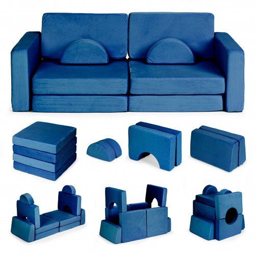 Malys Group Sofa modułowa dla dzieci ECOTOYS zdejmowane pokrowce
