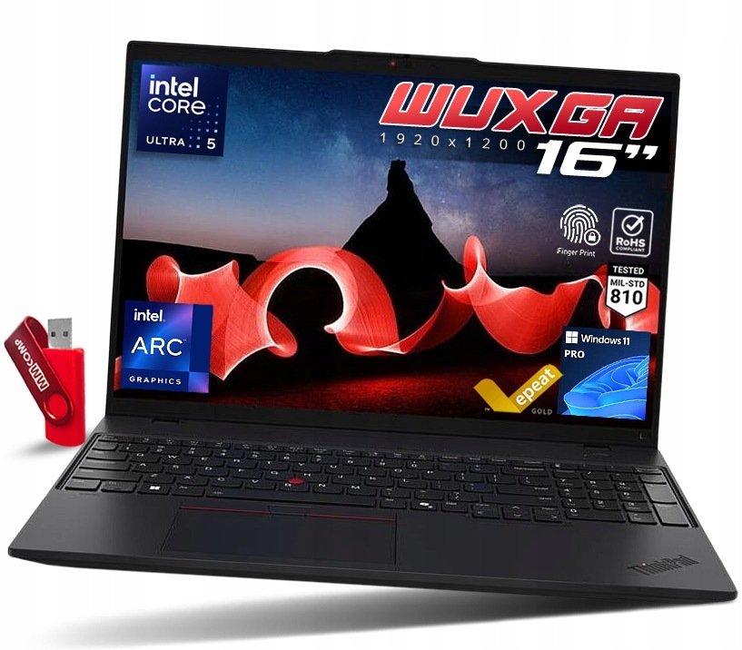 Lenovo ThinkPad L16 G1 Ultra 5 135H / 32 GB / 512 GB / W11 Pro (21L4S3V)