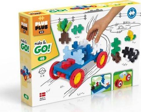 Plus Plus-Plus Midi Basic - Make & GO! - 46 szt. Auto