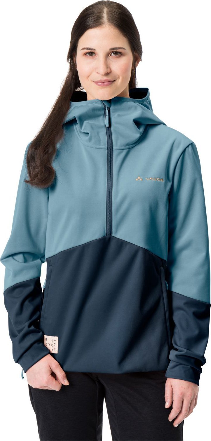 Vaude Kurtka softshell sportowa damska Tremalzo - niebieska 38