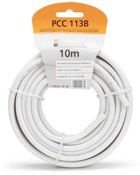 Kabel SAT Coaxial PCC113B LIBOX/10m
