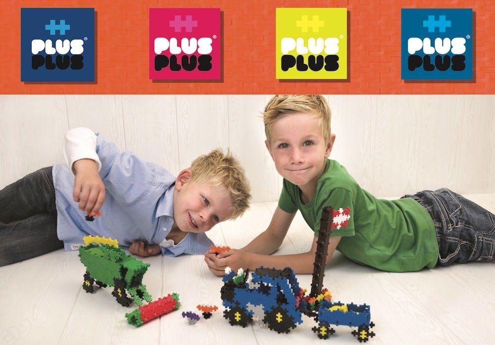 Plus Plus Klocki plastikowe PlusPlus Mini Neon 300 el.