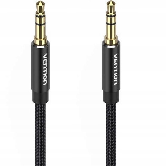 Mocny pleciony Kabel AUX 2 m mini Jack 3,5mm Vention do słuchawek jakość