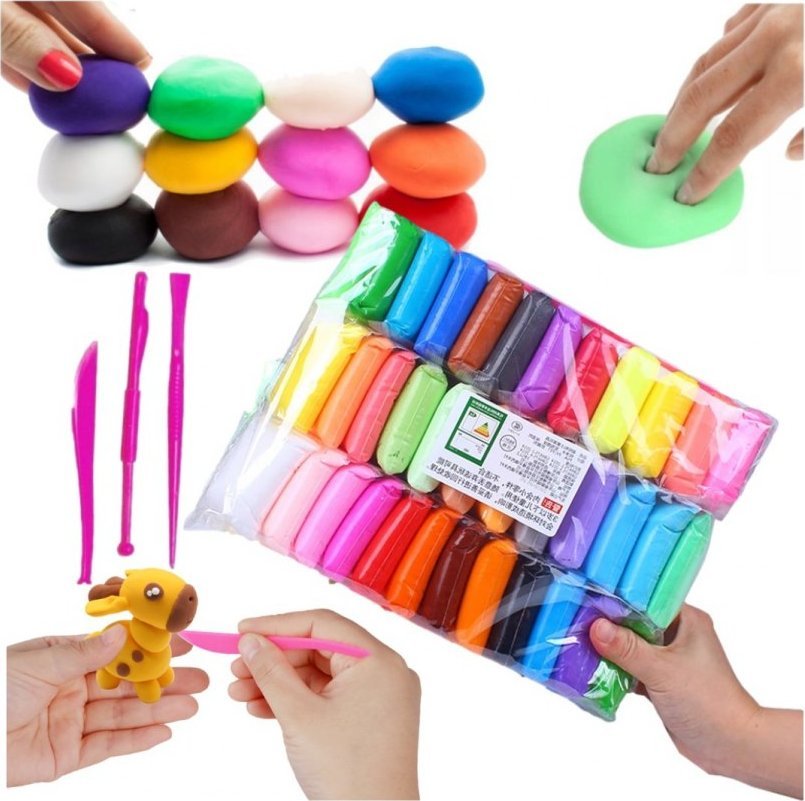 PrzydaSie Piankolina Plastelina Piankowa Magiczna Zestaw 36