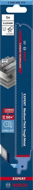 Bosch Bosch Powertools saber saw blade S1155CHC 3pcs - 2608900369 EXPERT RANGE