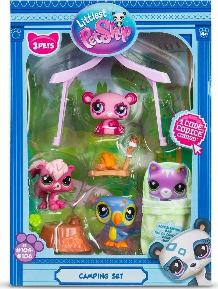 Littlest Pet Shop Zestaw kempingowy