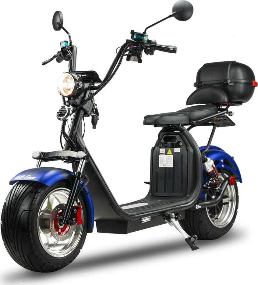 Фото - Електротранспорт Bili Bike Skuter elektryczny BILI COCO STRONG 3000W niebieski