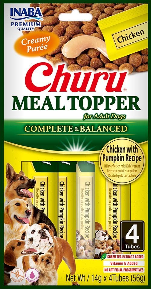 Inaba Foods INABA MEAL TOPPER Kurczak z dynią - pies 4x14g