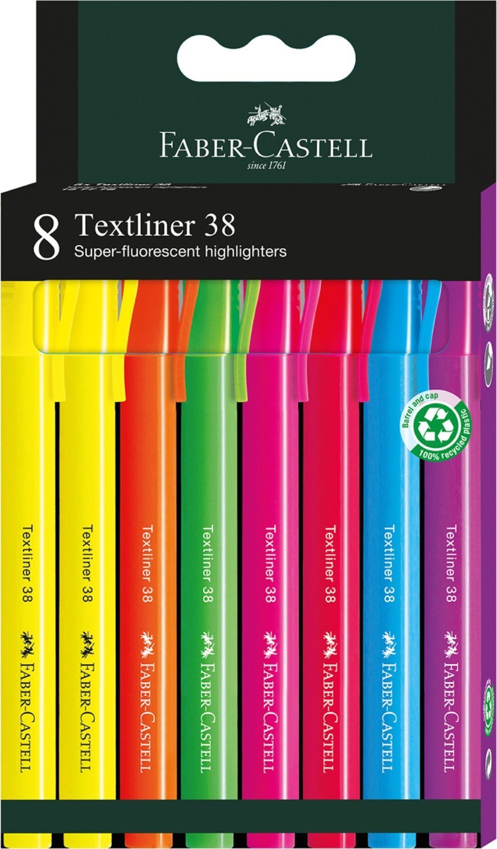 Teka Zakre¶lacz 8 kolorów FABER CASTELL