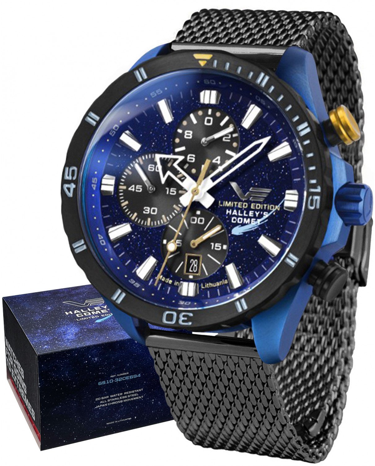 Zegarek Vostok Europe Zegarek męski Vostok Europe 6S10-320E694BB czarny
