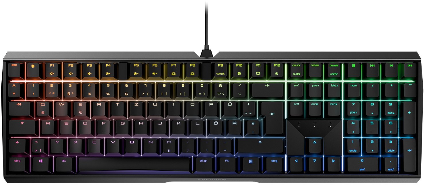 Klawiatura Cherry Keyboard CHERRY MX BOARD 3.0 S [DE] BROWN SWITCH black