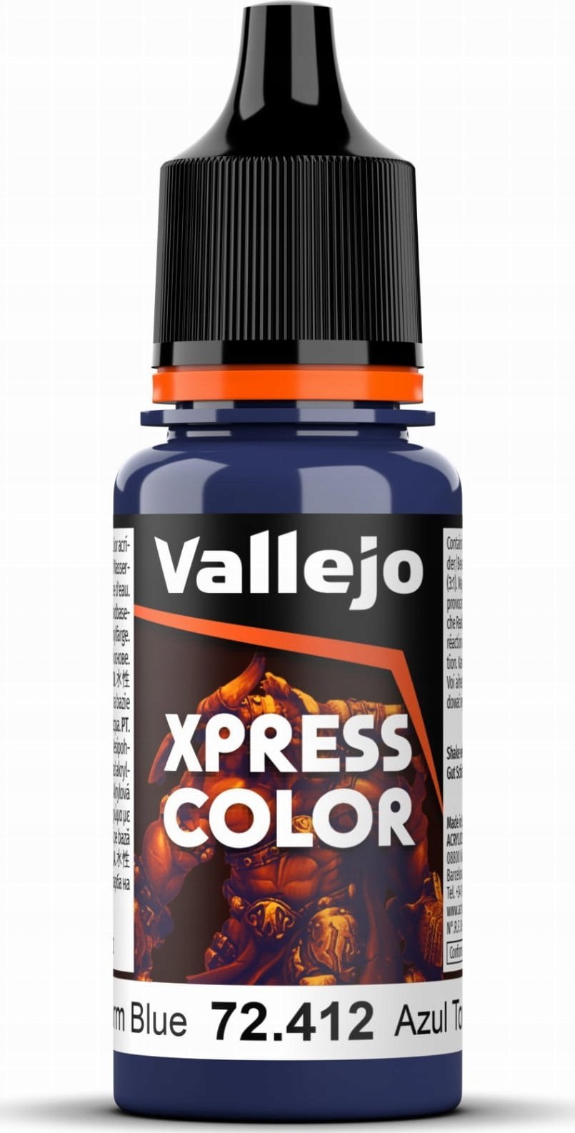 Vallejo Vallejo: 72.412 - Xpress Color - Storm Blue (18 ml)