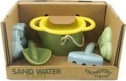 Viking Toys ECOLINE* WIADERKO, GRABKI, ŁOPATKA, SITKO I 2 FOREMKI
