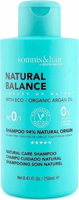 SOMNIS&HAIR_Natural Balance 94% Natural Hair Shampoo szampon do włosów 250ml