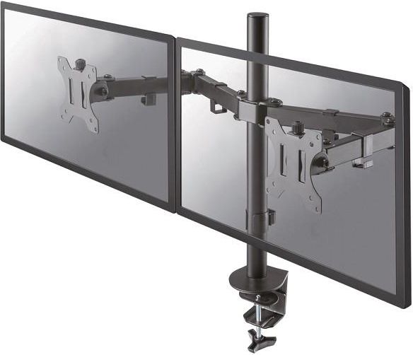 Neomounts Uchwyt biurkowy na 2 monitory 10" - 32" (FPMA-D550DBLACK)