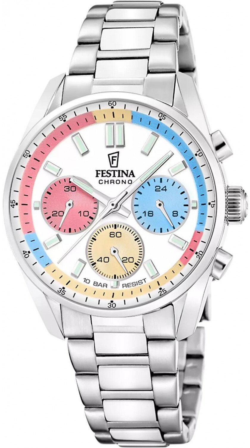 Zegarek Festina Zegarek damski Festina F20753-6 srebrny