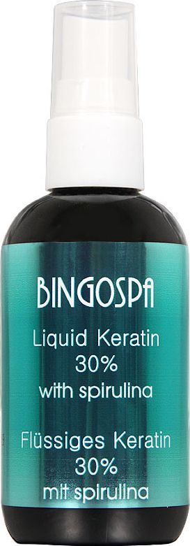 BingoSpa Liquid keratin 30% wth spirulina płynna keratyna ze spiruliną