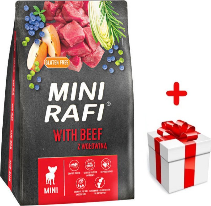 Dolina Noteci DOLINA NOTECI Rafi Mini karma sucha dla psa z wołowiną 3kg