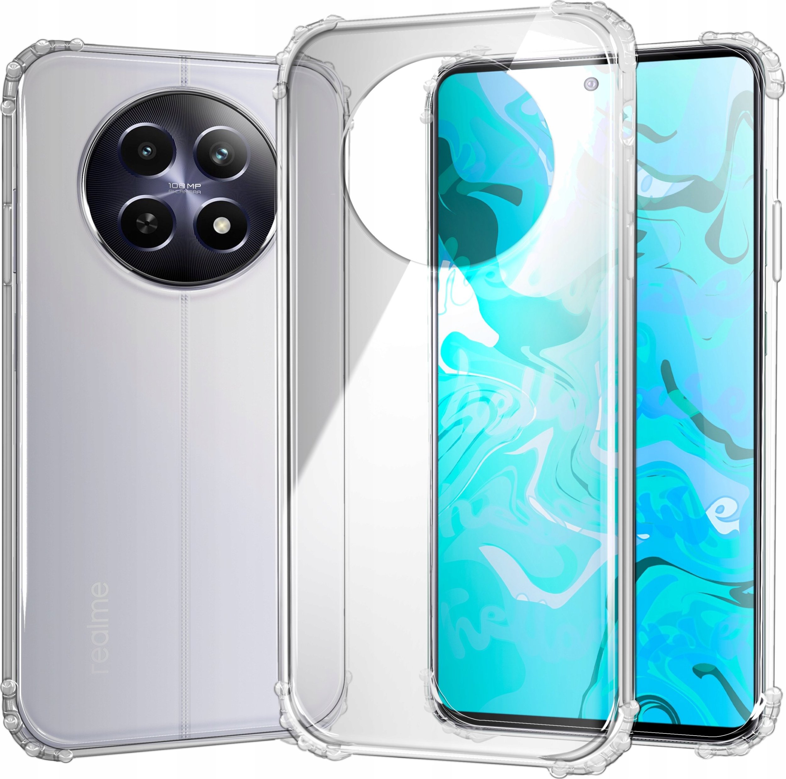 Hello Case ETUI PANCERNE DO REALME 12 5G | CASE SILIKON GUMOWE SLIM ANTI SHOCK