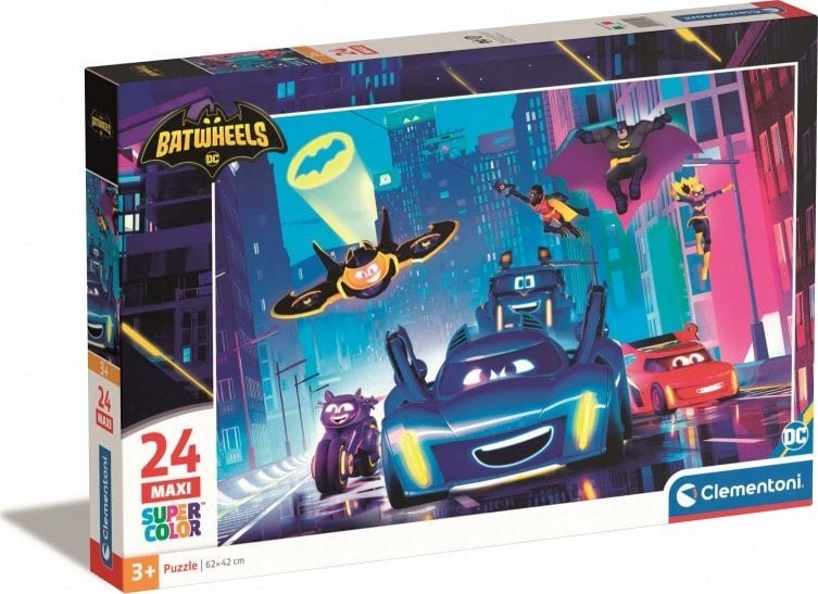 Clementoni Puzzle 24 elementy Maxi Batwheels