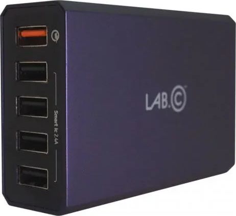 Фото - Зарядний пристрій Lab.C Ładowarka  X5 Pro 5x USB-A  (LABC-596-NV)