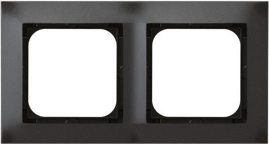 Ospel Ramka Impresja 2-krotna antracyt (R-2Y/50)