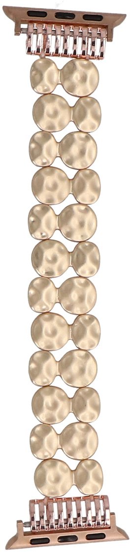 GlacierX bransoleta do smartwatcha Molten Drops Stretch Bracelet Gold Gleam do Apple Watch 38/40/41mm Złota