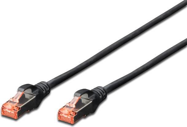 Digitus RJ45 S/FTP Cat6 0.50m Czarny (DK-1644-005/BL)