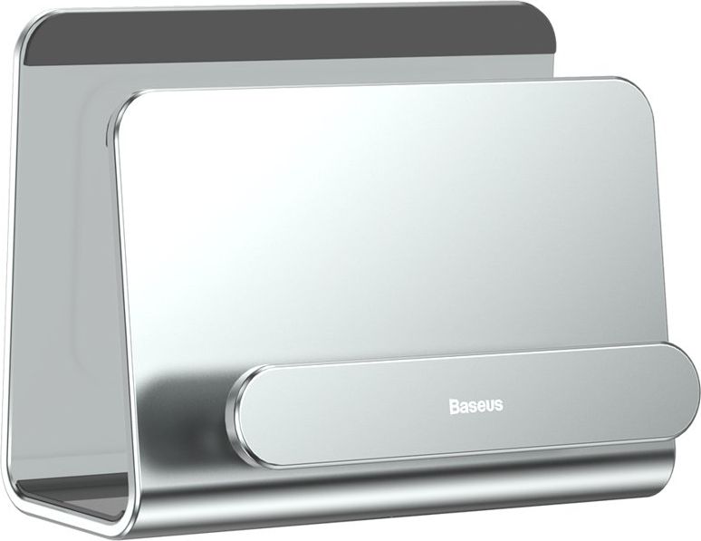 Podstawka Baseus Metal Wall Mount Holder metal uchwyt ścienny podstawka na smartfona silver (SUBG-0S) uniwersalny